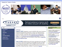 Tablet Screenshot of nasdse.org